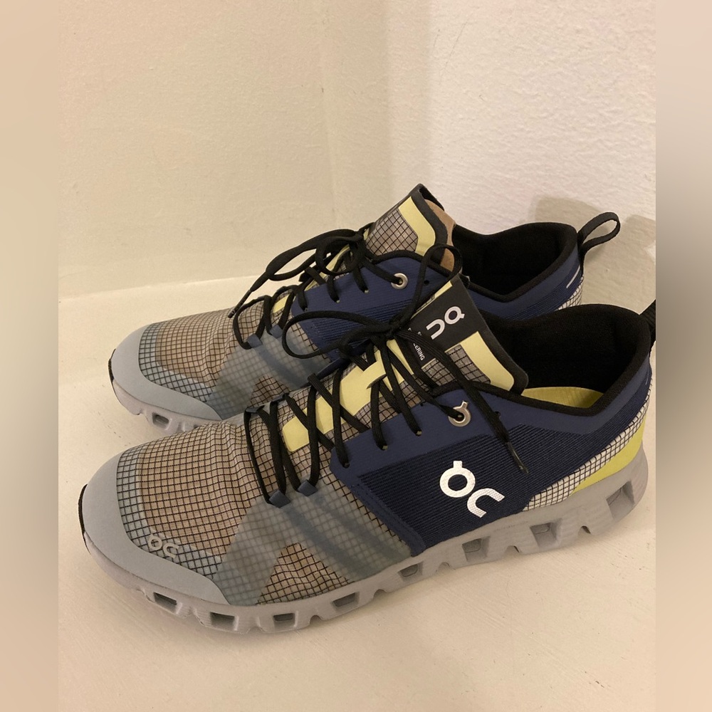 ON Running Sneakers Navy and Graphite Athletic Sz 9.5(men) Cloud X Shift - Picture 4 of 16
